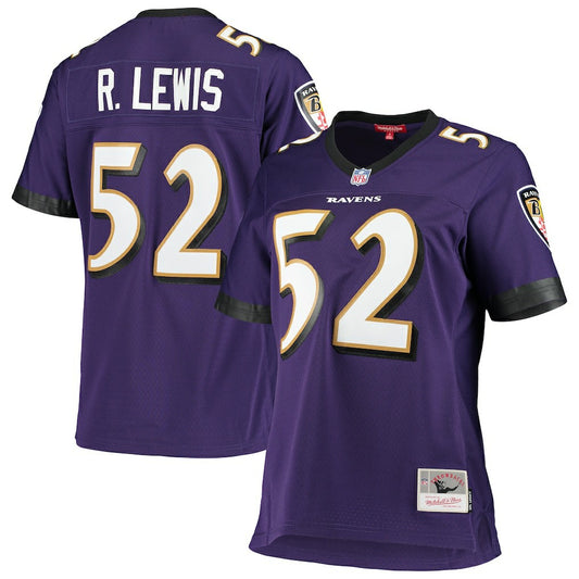 Ray Lewis Baltimore Ravens Women's Legacy Replica Team Jersey - Purple cheap | NFL Jerseys