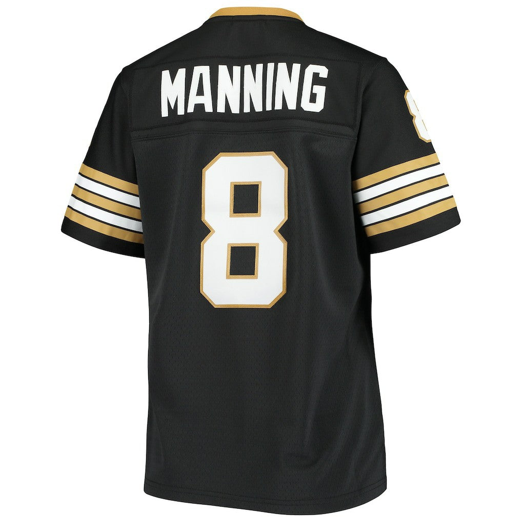 Archie Manning New Orleans Saints Women's 1979 Legacy Replica Jersey Black - Mitchell & Ness