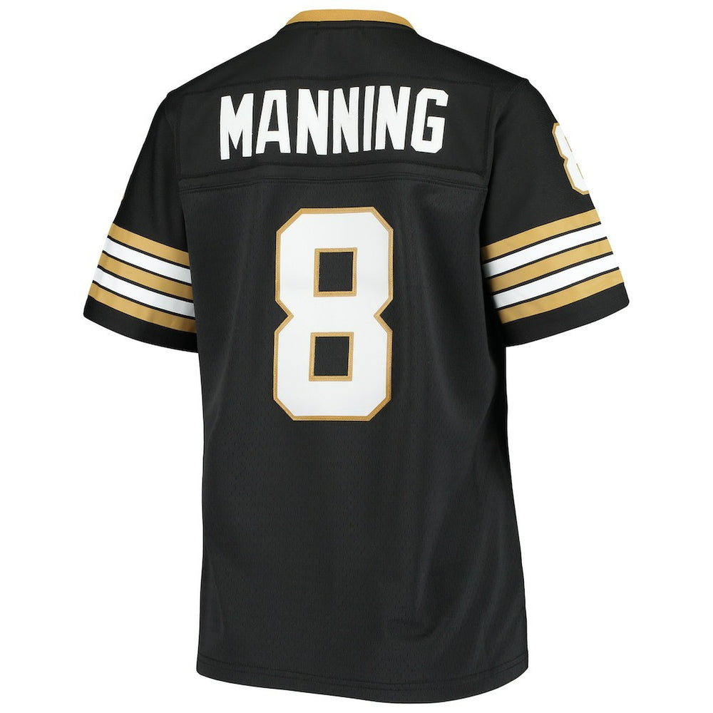 Archie Manning New Orleans Saints Women's 1979 Legacy Replica Jersey Black - Mitchell & Ness