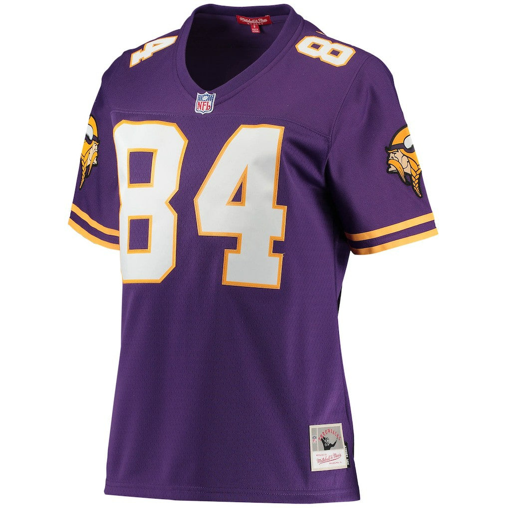 Randy Moss Minnesota Vikings Women's Legacy Replica Team Jersey Purple - Mitchell & Ness