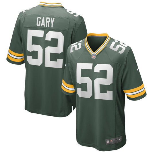 Rashan Gary Green Bay Packers Game Jersey - Green | NFL Jerseys