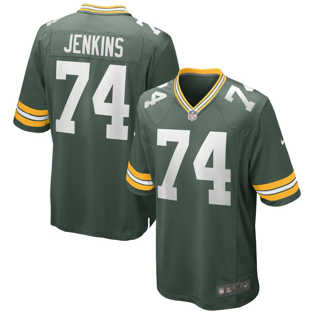 Elgton Jenkins Green Bay Packers Game Jersey Green - Nike