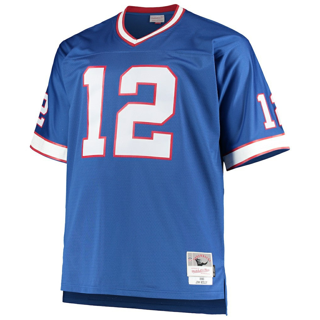 Jim Kelly Buffalo Bills Big & Tall 1990 Retired Player Replica Jersey - Royal cheap | NFL Jerseys