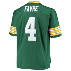 Brett Favre Green Bay Packers Big & Tall 1996 Retired Player Replica Jersey Green - Mitchell & Ness