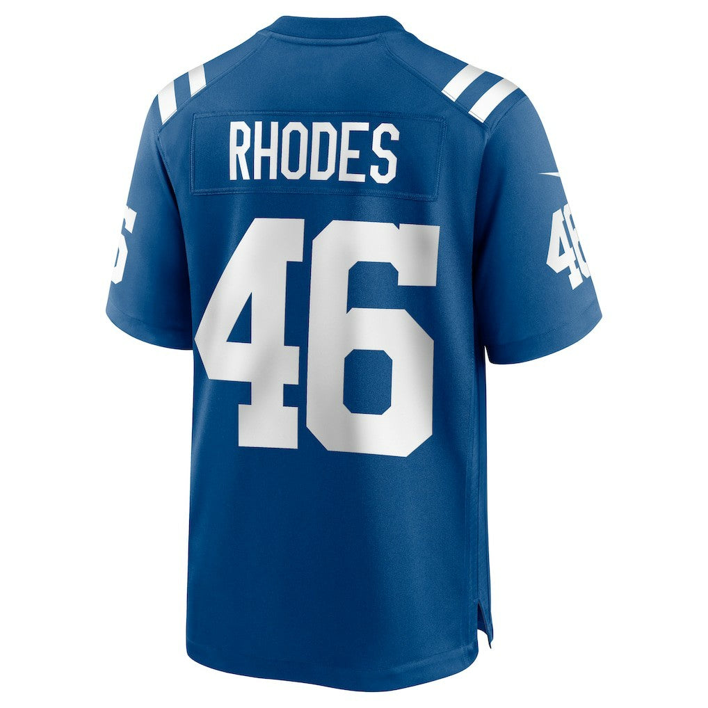 Luke Rhodes Indianapolis Colts Game Jersey - Royal | NFL Jerseys