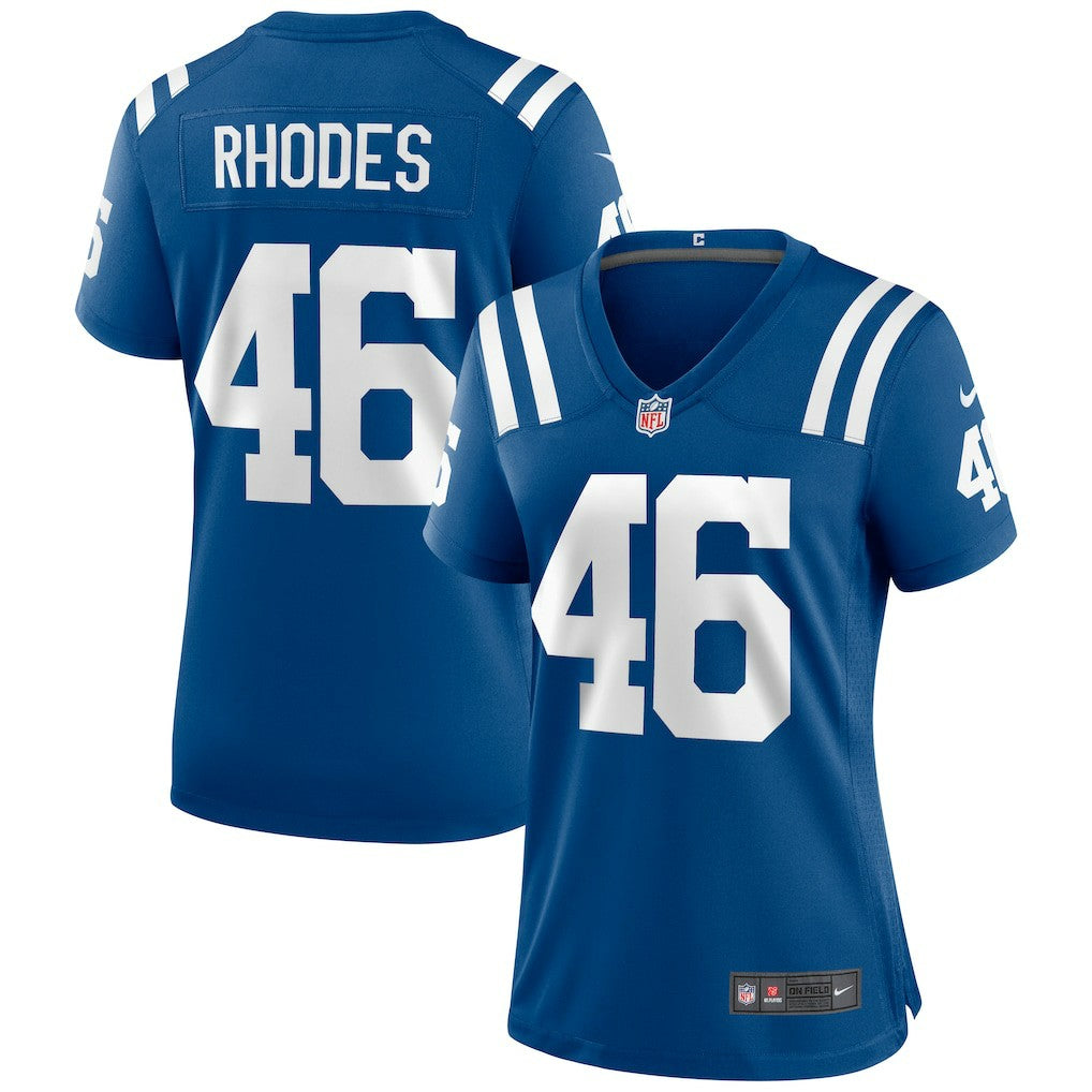 Luke Rhodes Indianapolis Colts Women's Game Jersey Royal - Nike