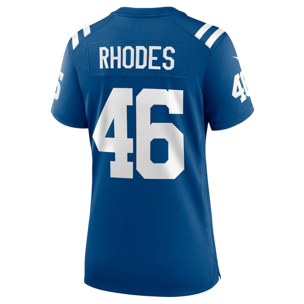 Luke Rhodes Indianapolis Colts Women's Game Jersey Royal - Nike