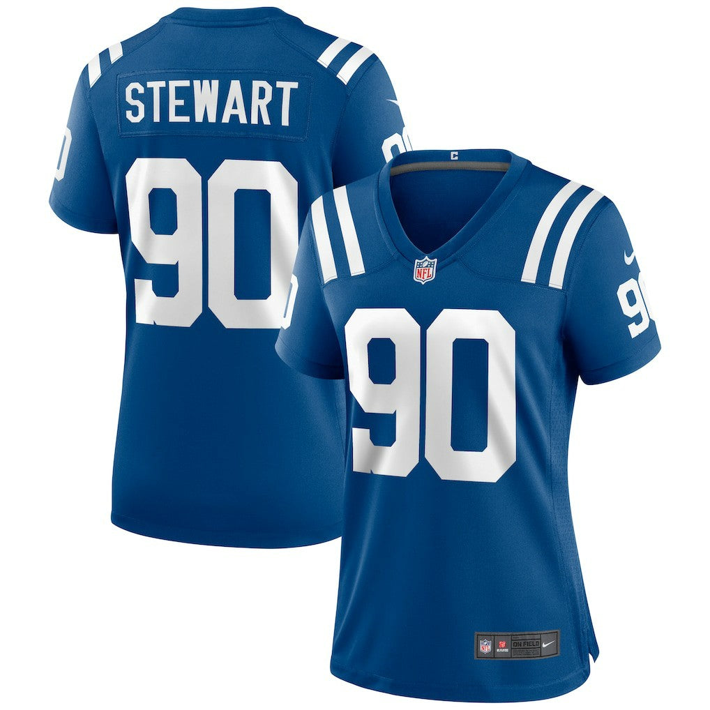 Grover Stewart Indianapolis Colts Women's Game Jersey Royal - Nike