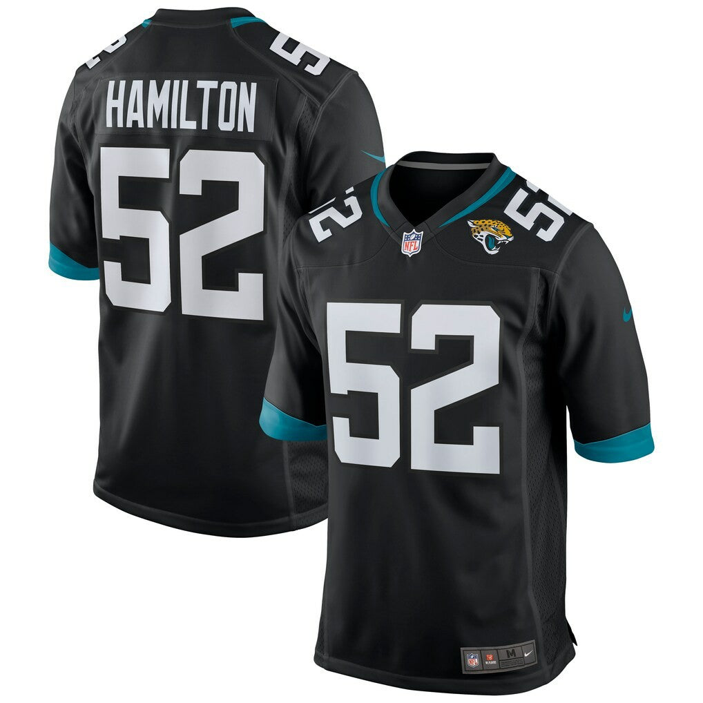 DaVon Hamilton Jacksonville Jaguars Game Jersey Black - Nike