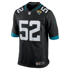 DaVon Hamilton Jacksonville Jaguars Game Jersey Black - Nike