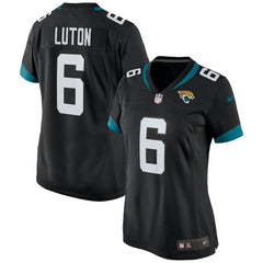 Jake Luton Jacksonville Jaguars Women's Game Jersey Black - Nike