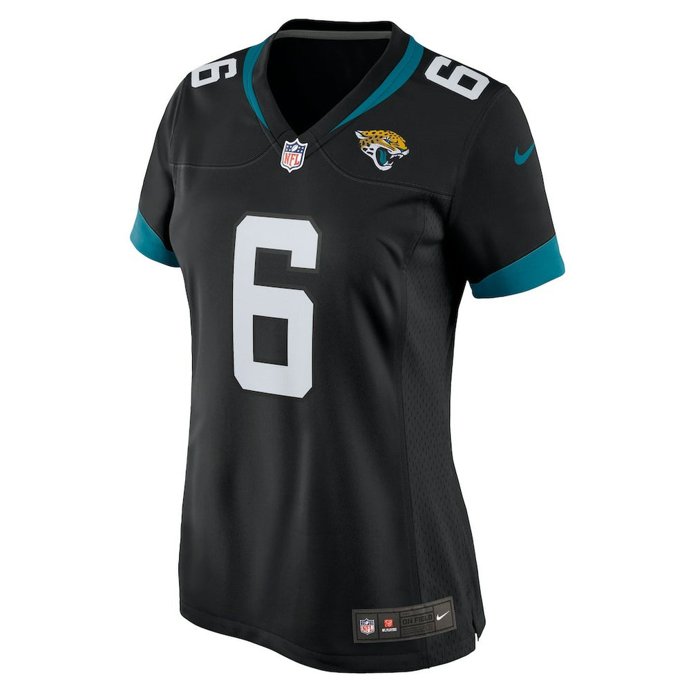 Jake Luton Jacksonville Jaguars Women's Game Jersey Black - Nike