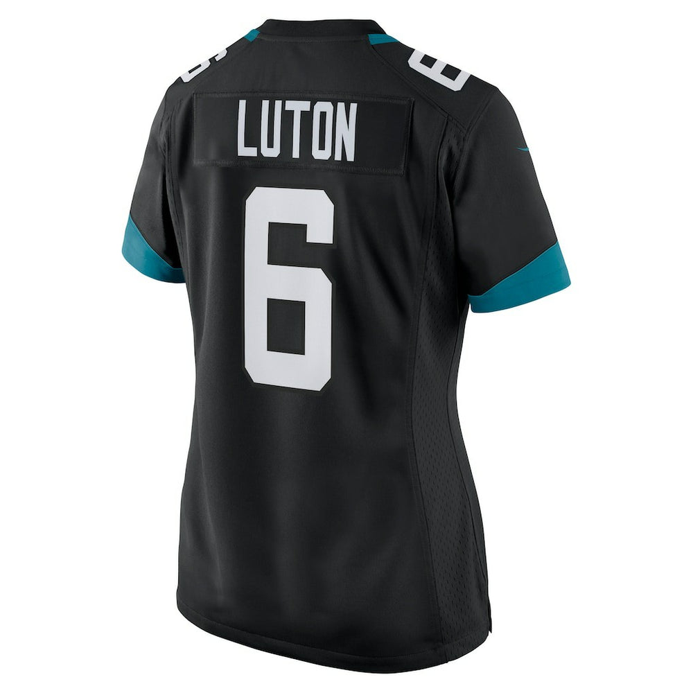 Jake Luton Jacksonville Jaguars Women's Game Jersey Black - Nike