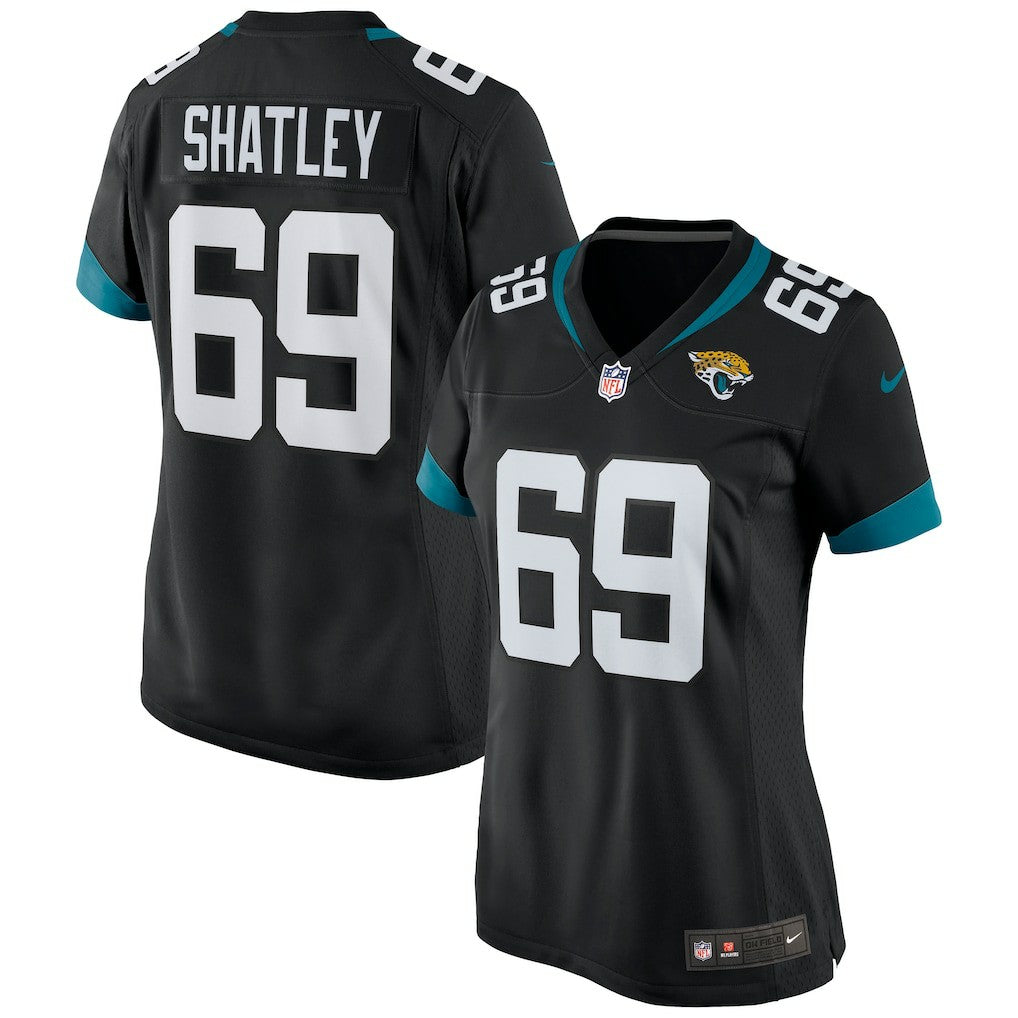 Tyler Shatley Jacksonville Jaguars Women's Game Jersey Black - Nike