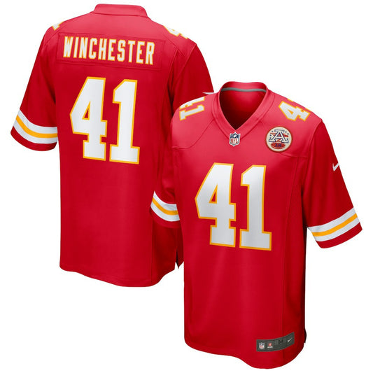 James Winchester Kansas City Chiefs Game Jersey - Red | NFL Jerseys