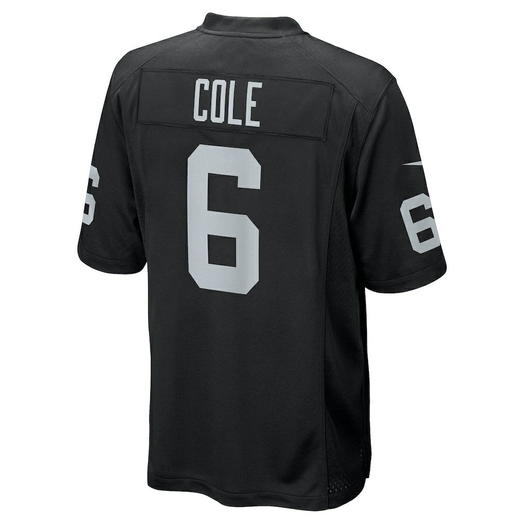 AJ Cole Las Vegas Raiders Game Jersey Black - Nike