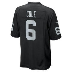 AJ Cole Las Vegas Raiders Game Jersey Black - Nike