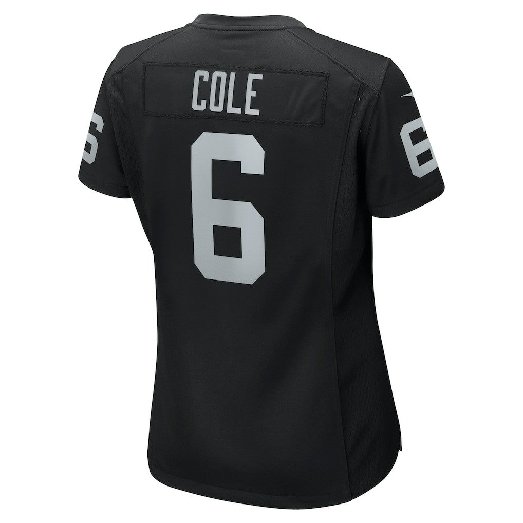 AJ Cole Las Vegas Raiders Women's Game Jersey Black - Nike