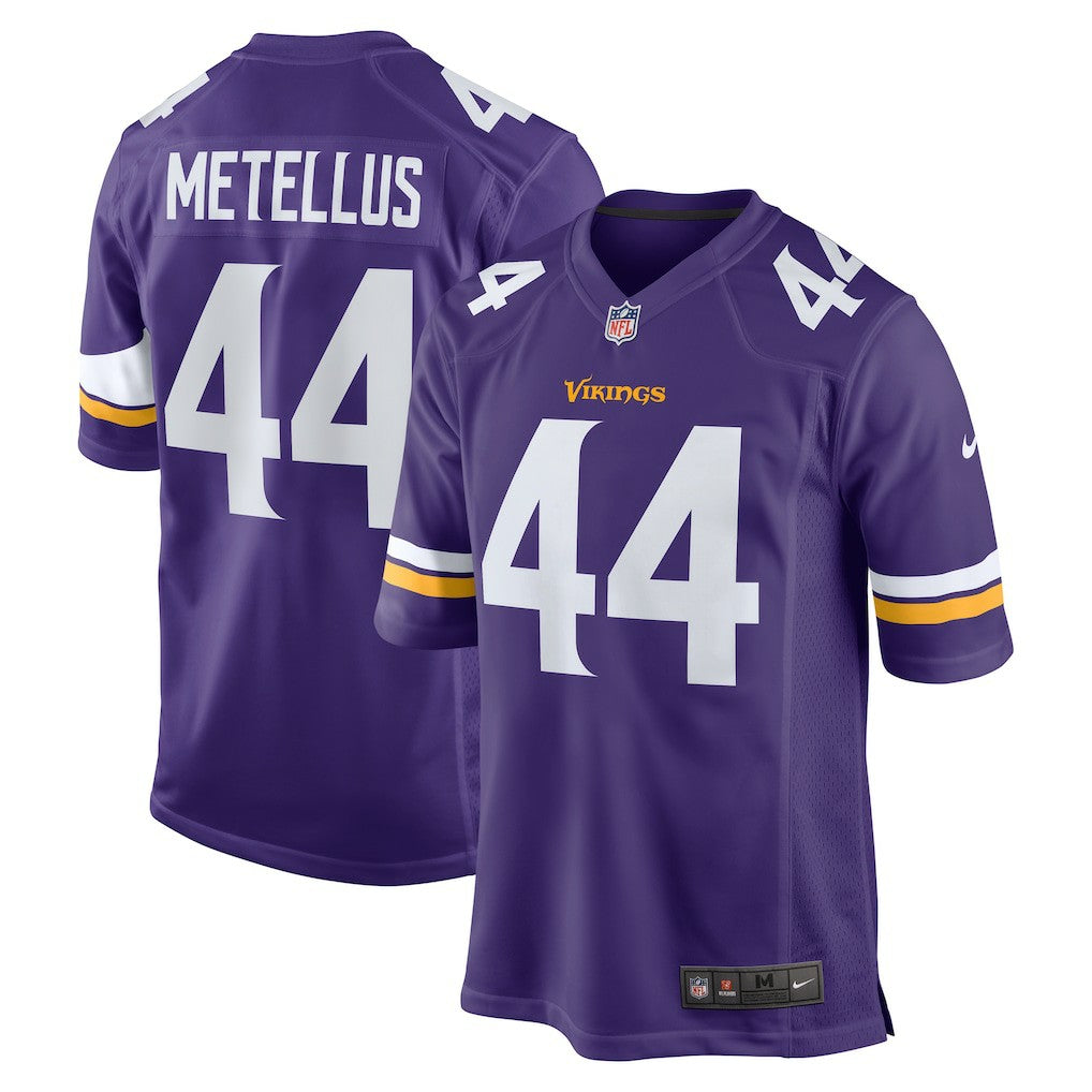 Josh Metellus Minnesota Vikings Game Jersey - Purple | NFL Jerseys