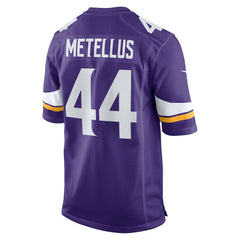 Josh Metellus Minnesota Vikings Game Jersey Purple - Nike