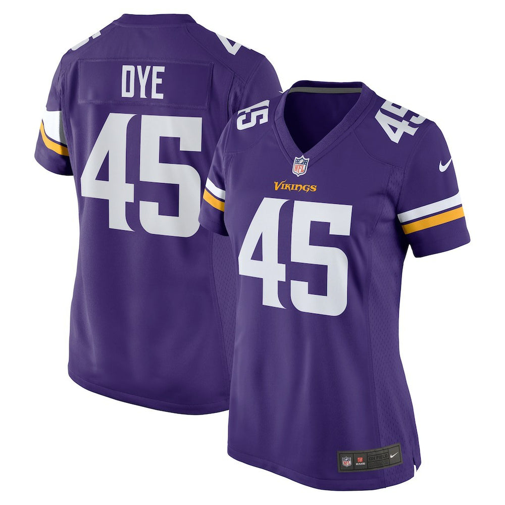 Troy Dye Minnesota Vikings Women's Game Jersey Purple - Nike