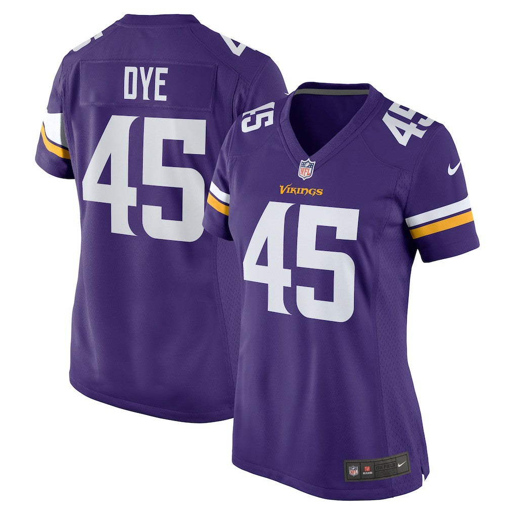 Troy Dye Minnesota Vikings Women's Game Jersey Purple - Nike