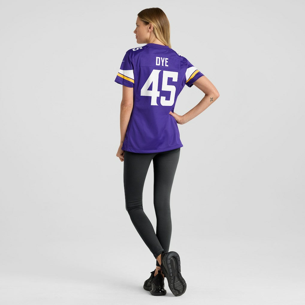 Troy Dye Minnesota Vikings Women's Game Jersey Purple - Nike