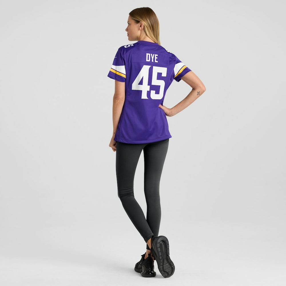 Troy Dye Minnesota Vikings Women's Game Jersey Purple - Nike