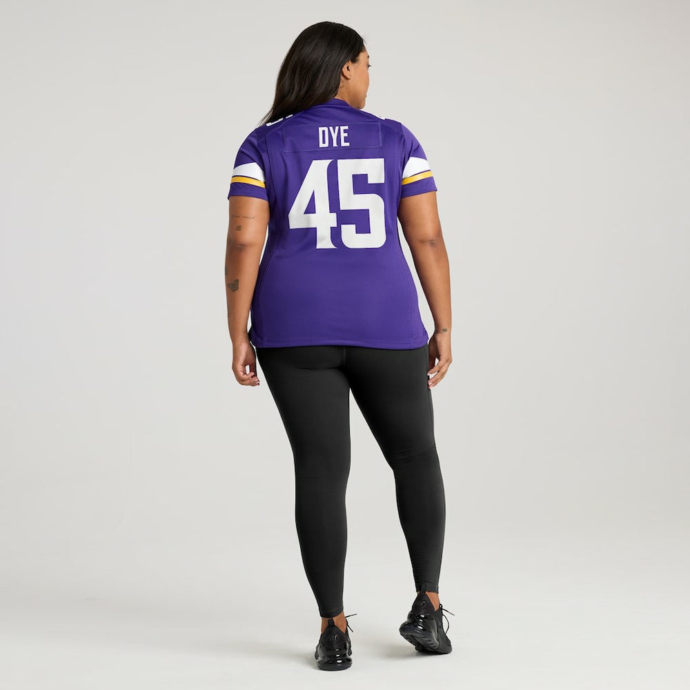 Troy Dye Minnesota Vikings Women's Game Jersey Purple - Nike