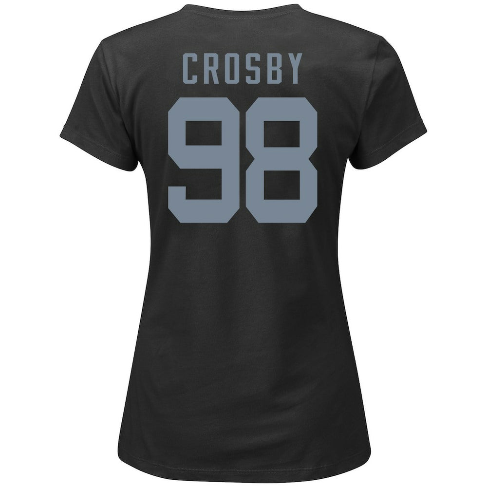 Maxx Crosby Las Vegas Raiders Women's Plus Size Name & Number V-Neck T-Shirt Black - Fanatics