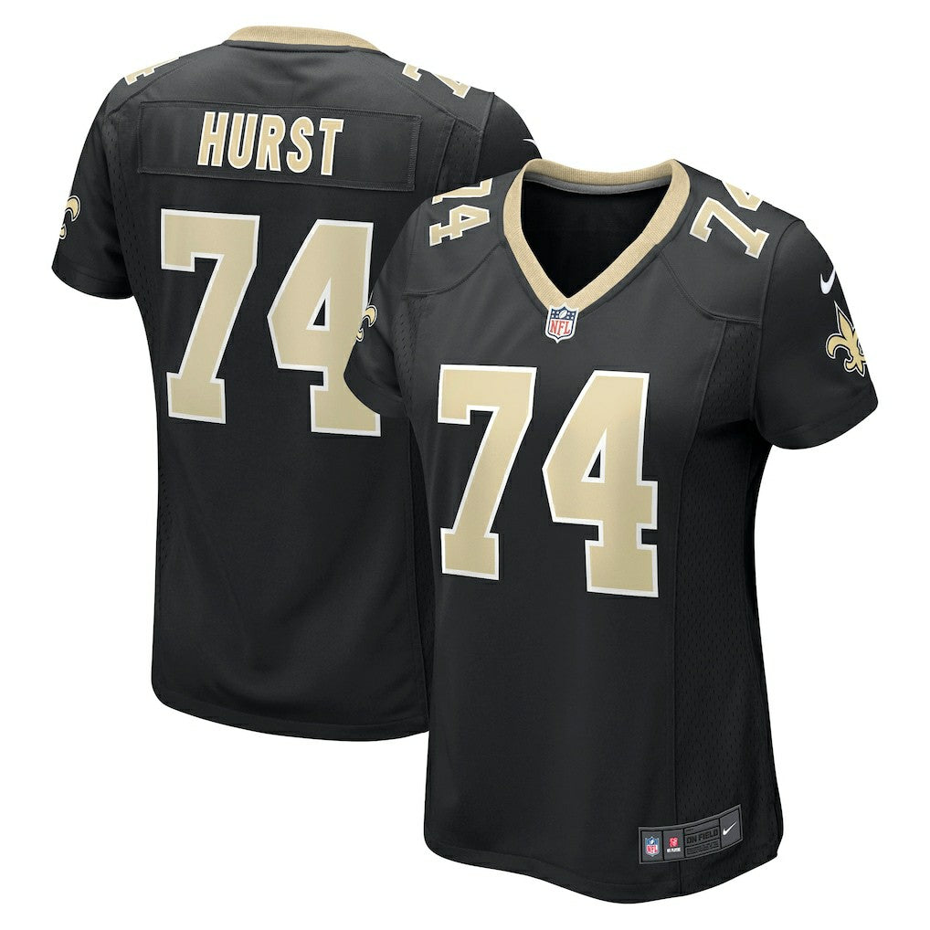 James Hurst New Orleans Saints Women's Game Jersey Black - Nike