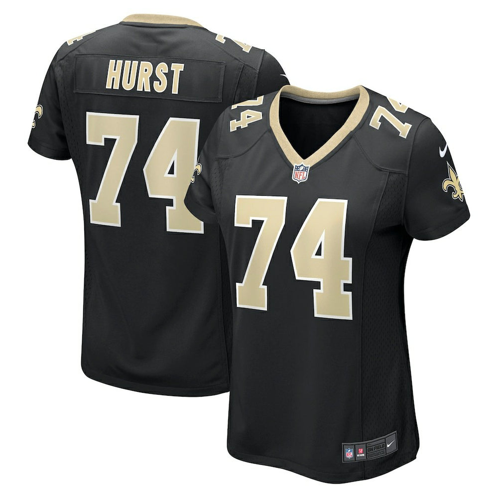 James Hurst New Orleans Saints Women's Game Jersey Black - Nike