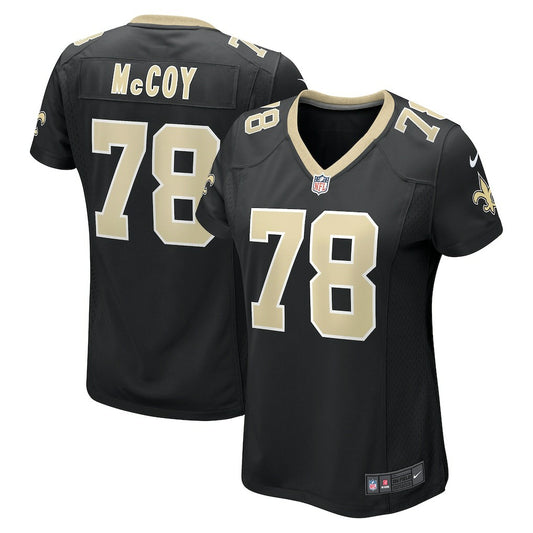 Erik Mccoy New Orleans Saints Women's Game Jersey - Black | NFL Jerseys