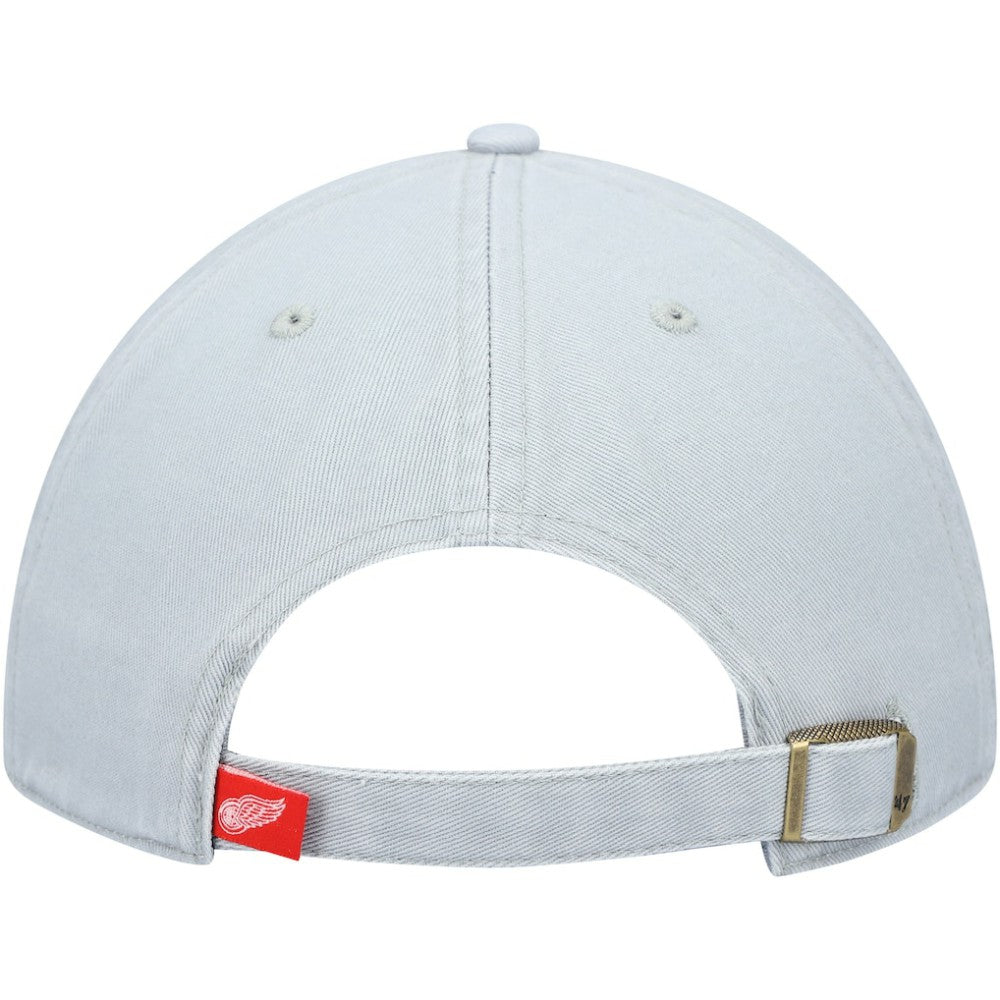 Detroit Red Wings - '47 Team Clean Up Adjustable Hat Gray