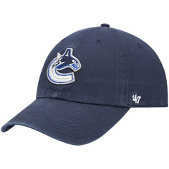 Vancouver Canucks - '47 Team Clean Up Adjustable Hat Navy