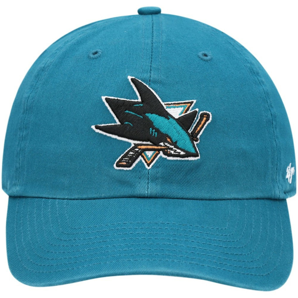 San Jose Sharks - '47 Team Clean Up Adjustable Hat Teal