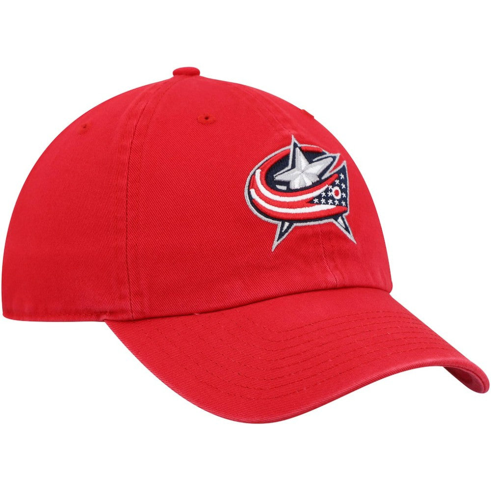 Columbus Blue Jackets - '47 Team Clean Up Adjustable Hat Red