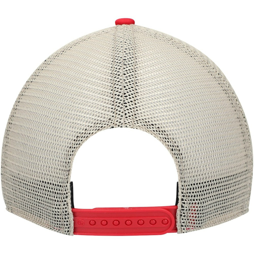 Detroit Red Wings - '47 Trawler Clean Up Trucker Snapback Hat Red