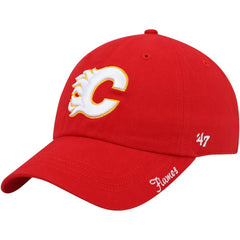 Calgary Flames - '47 Women's Team Miata Clean Up Adjustable Hat Red