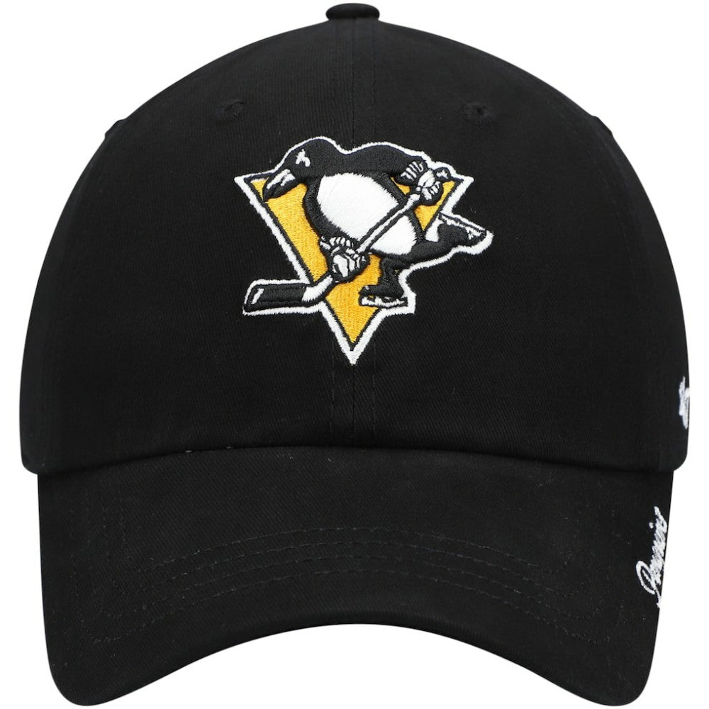 Pittsburgh Penguins '47 Women's Team Miata Clean Up Adjustable Hat Black