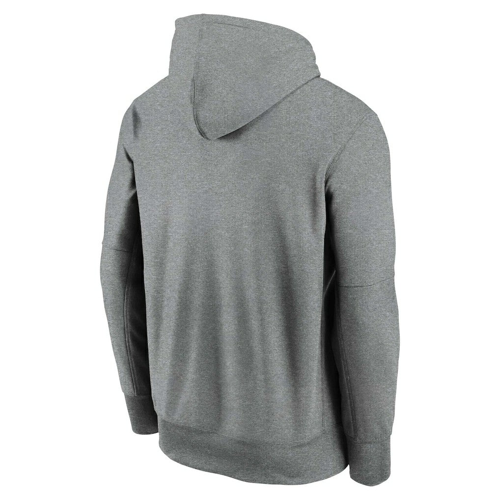 San Francisco 49ers Wordmark Performance Pullover Hoodie Charcoal - Nike