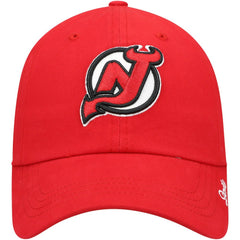 New Jersey Devils - '47 Women's Team Miata Clean Up Adjustable Hat Red