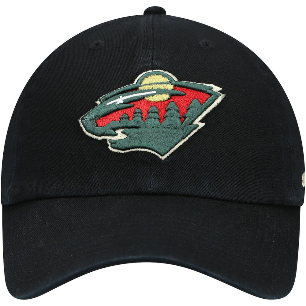 Minnesota Wild - '47 Team Clean Up Adjustable Hat Black