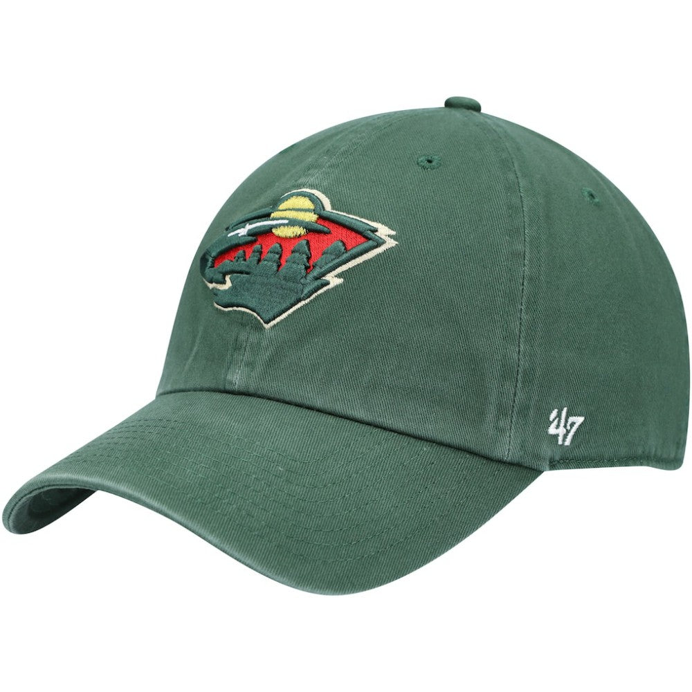 Minnesota Wild - '47 Team Clean Up Adjustable Hat Green