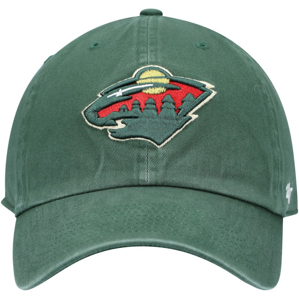 Minnesota Wild - '47 Team Clean Up Adjustable Hat Green