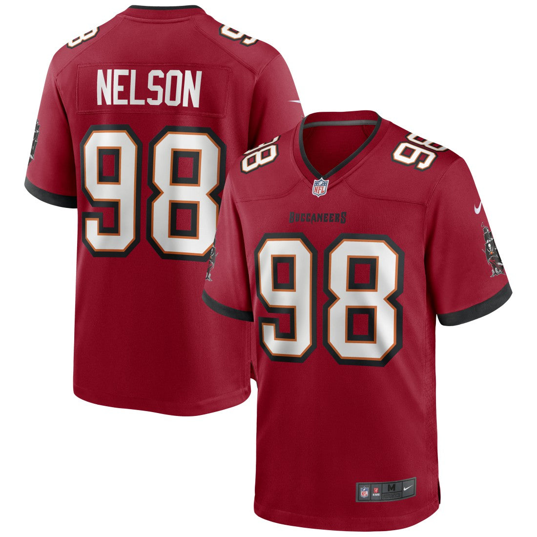 Anthony Nelson Tampa Bay Buccaneers Game Jersey Red - Nike