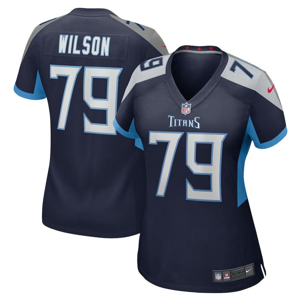 Isaiah Wilson Tennessee Titans Women's Game Jersey Navy - Nike