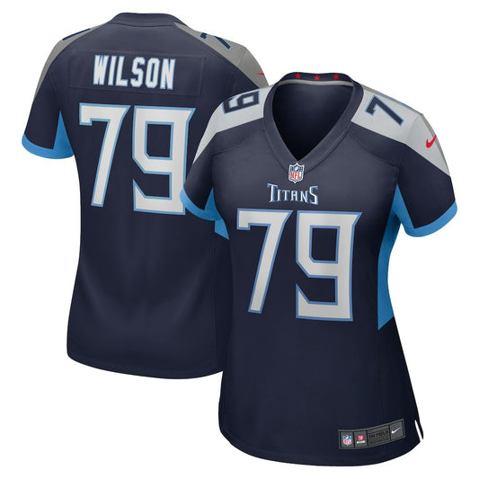 Isaiah Wilson Tennessee Titans Women's Game Jersey - Navy | NFL Jerseys
