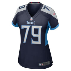Isaiah Wilson Tennessee Titans Women's Game Jersey Navy - Nike