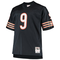 Jim McMahon Chicago Bears Big & Tall 1985 Retired Player Replica Jersey Navy - Mitchell & Ness